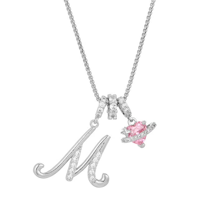 💖Last Day Huge Discount✨3-Layering Initial A-Z Letter Pendant Necklaces🎀