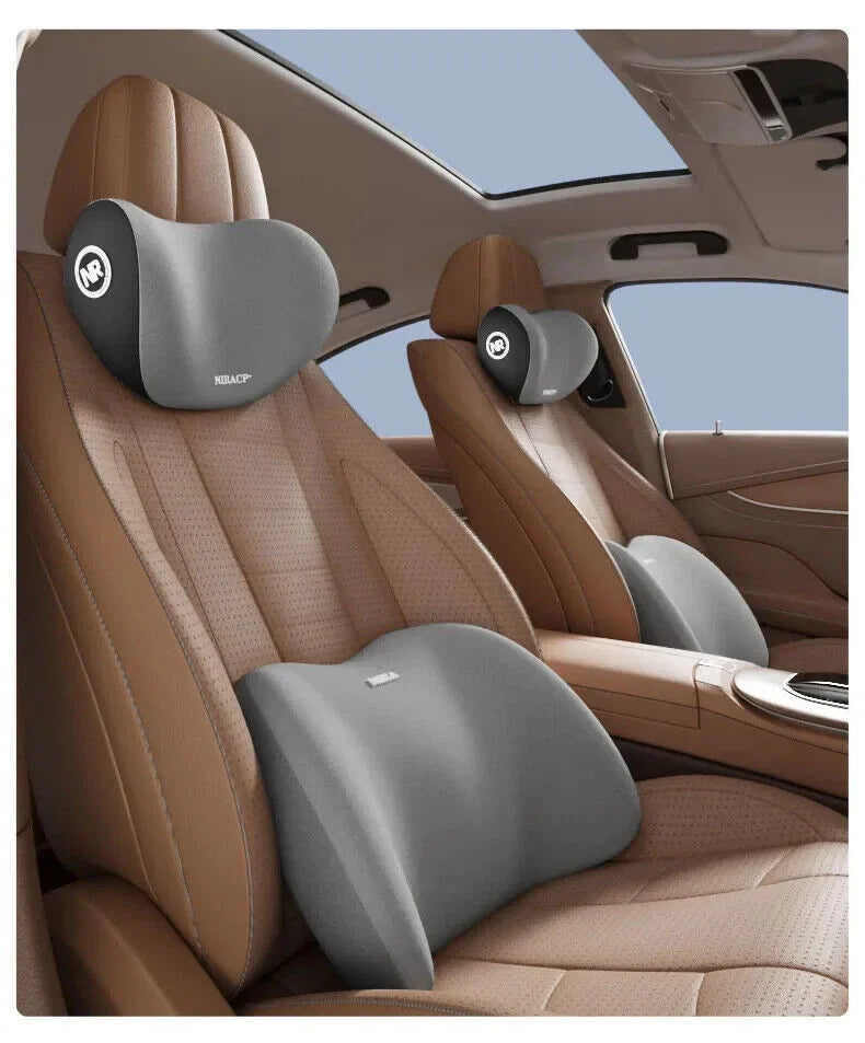 📢📢40% OFF !! ⏰Car Headrest Neck and Waist Pillow🚗🛋️