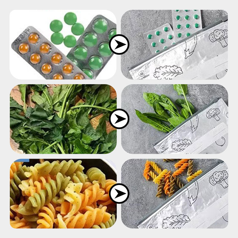 📢60% OFF NOW!!!🔥🍗 Reusable Aluminum Foil Sealable Storage Bags🥦
