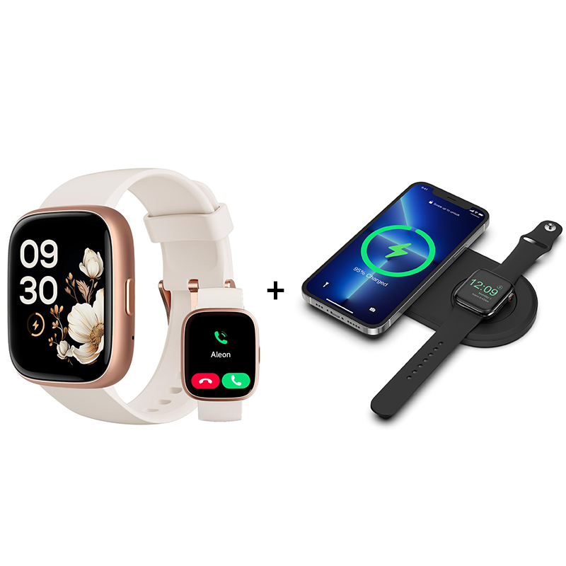 Smart Watch for Women Men, Fitness Tracker with Answer/Make Calls, Fitness Watch with Sleep Tracker/100 Sports/IP68 Waterproof Pedometer