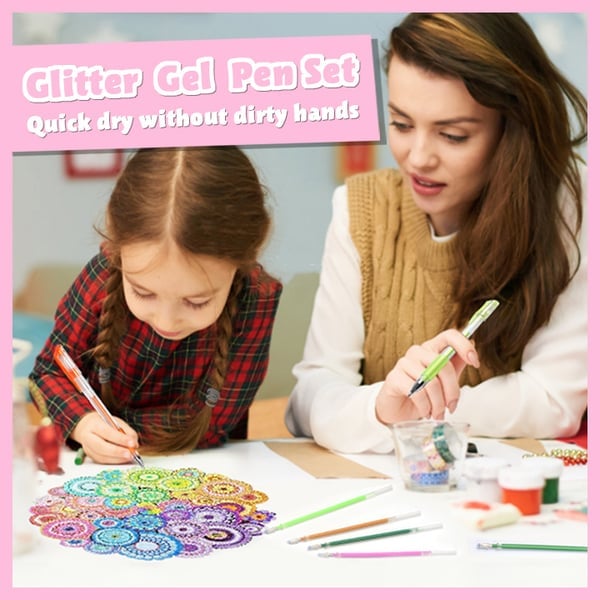 🎅Christmas Special Deals £6.99!!⚡50K+ SOLD!🎁Glitter Gel Pen Set