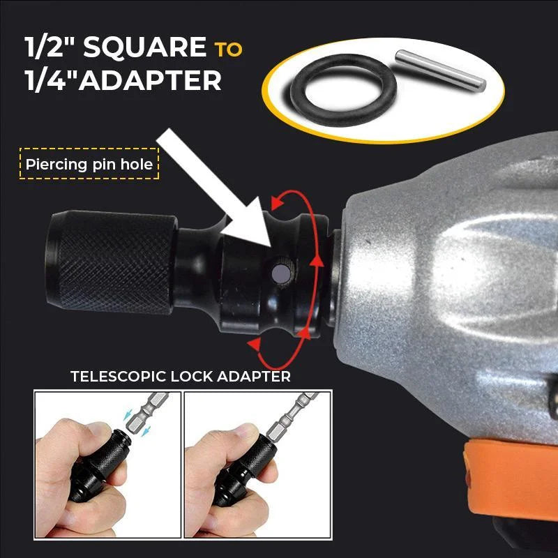 📢📢BUY 1 GET 1 FREE !! ⏰ 1/4" Hex Shank Socket Converter