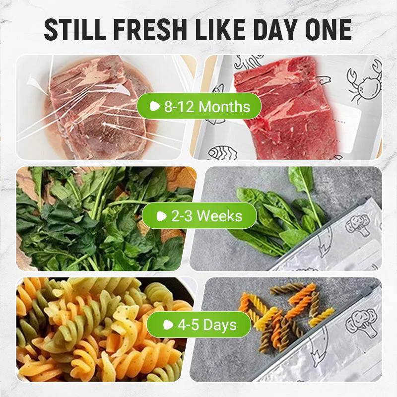 📢60% OFF NOW!!!🔥🍗 Reusable Aluminum Foil Sealable Storage Bags🥦