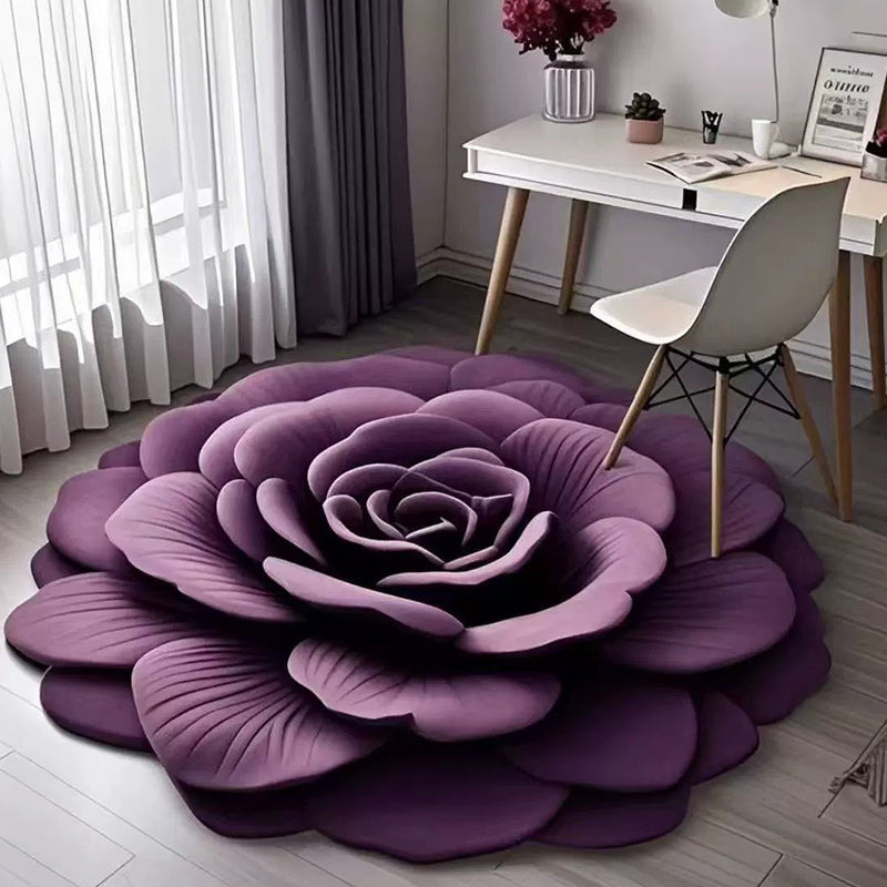🏠2025 New Product🔥Floral Plush & Diatomaceous Earth Floor Mat