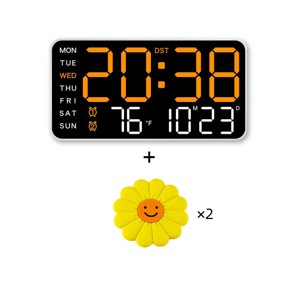 📢📢50% OFF !! ⏰Multifunctional decorative LED digital wall clock，The limitless digital clock for the modern UK home