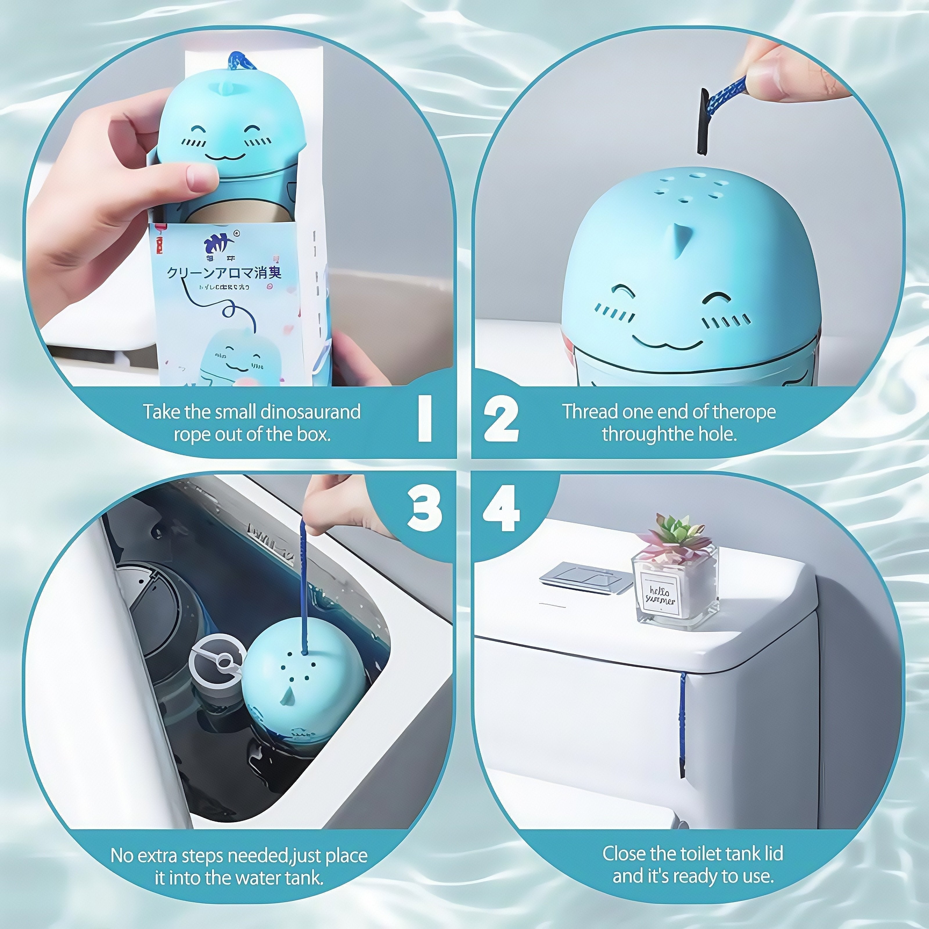 🔥Toilet Cleaner & Toilet Deodorizer Wonder