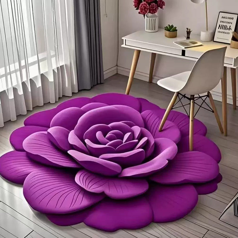 🏠2025 New Product🔥Floral Plush & Diatomaceous Earth Floor Mat