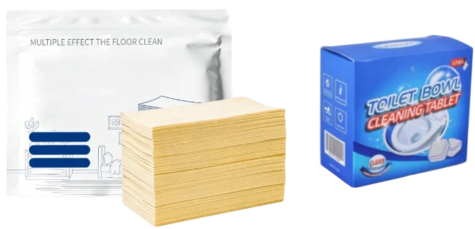 📢📢55% OFF !! ⏰Water-Soluble Floor Cleaning Sheets