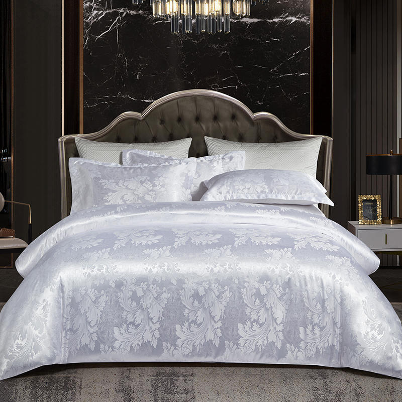 Luxury Satin Jacquard Bedding 4-piece-Set