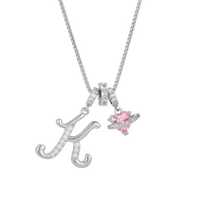 💖Last Day Huge Discount✨3-Layering Initial A-Z Letter Pendant Necklaces🎀