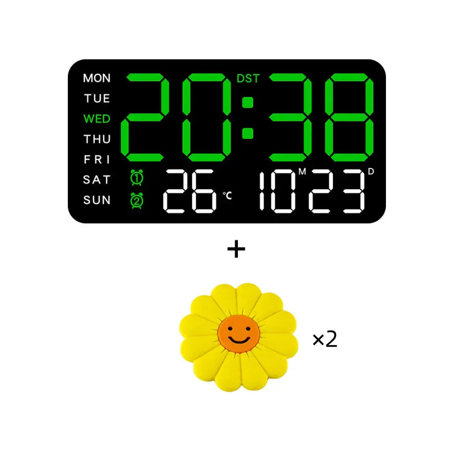 📢📢50% OFF !! ⏰Multifunctional decorative LED digital wall clock，The limitless digital clock for the modern UK home