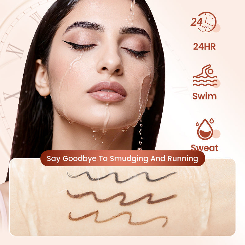 ⏳Time-Limited Special⏰14-Pack Waterproof Colored Gel Eyeliner Pencil – Metallic & Shimmer Finishes, Smudge-Proof