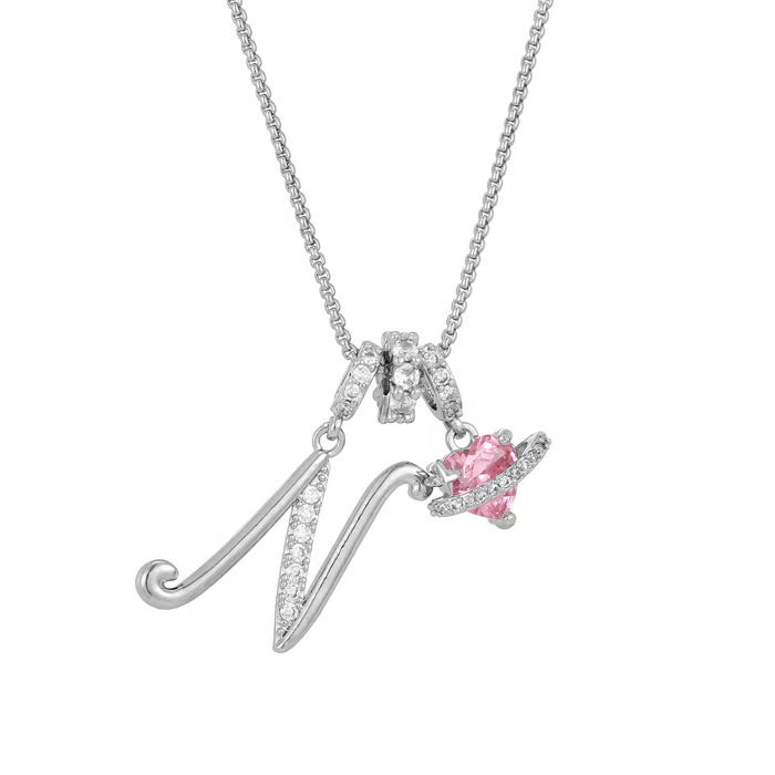 💖Last Day Huge Discount✨3-Layering Initial A-Z Letter Pendant Necklaces🎀