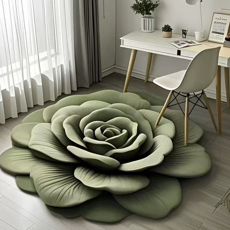 🏠2025 New Product🔥Floral Plush & Diatomaceous Earth Floor Mat