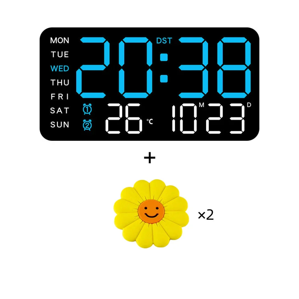 📢📢50% OFF !! ⏰Multifunctional decorative LED digital wall clock，The limitless digital clock for the modern UK home