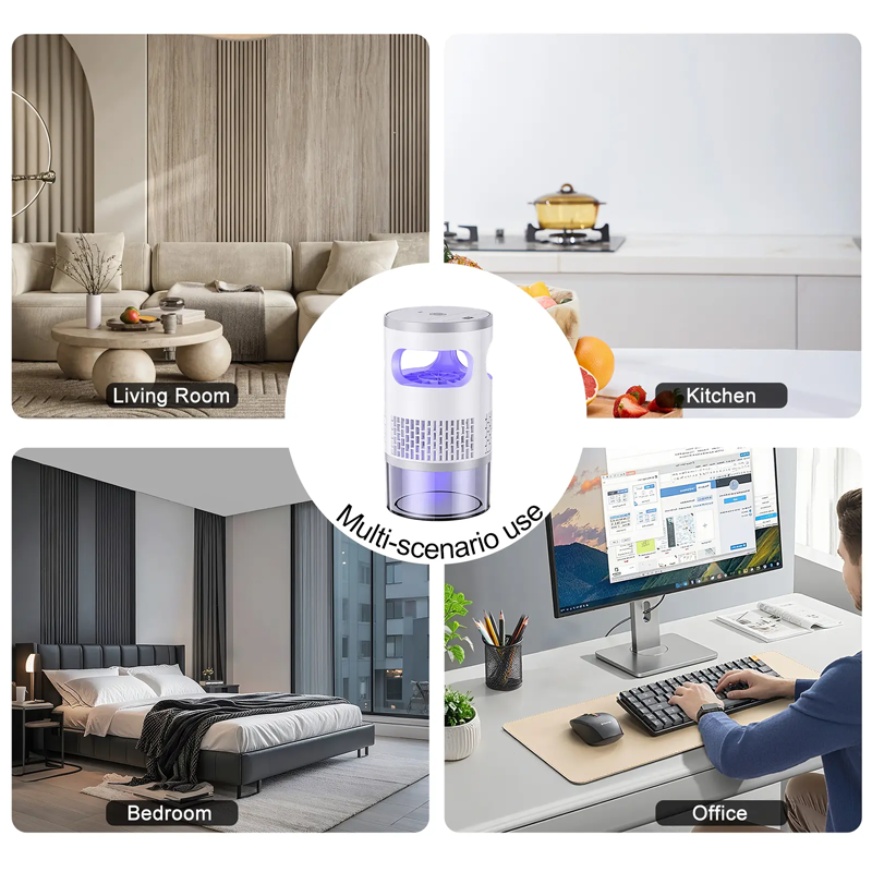 📢📢40% OFF !! ⏰Indoor LED Bug Zapper for Home & Bedroom