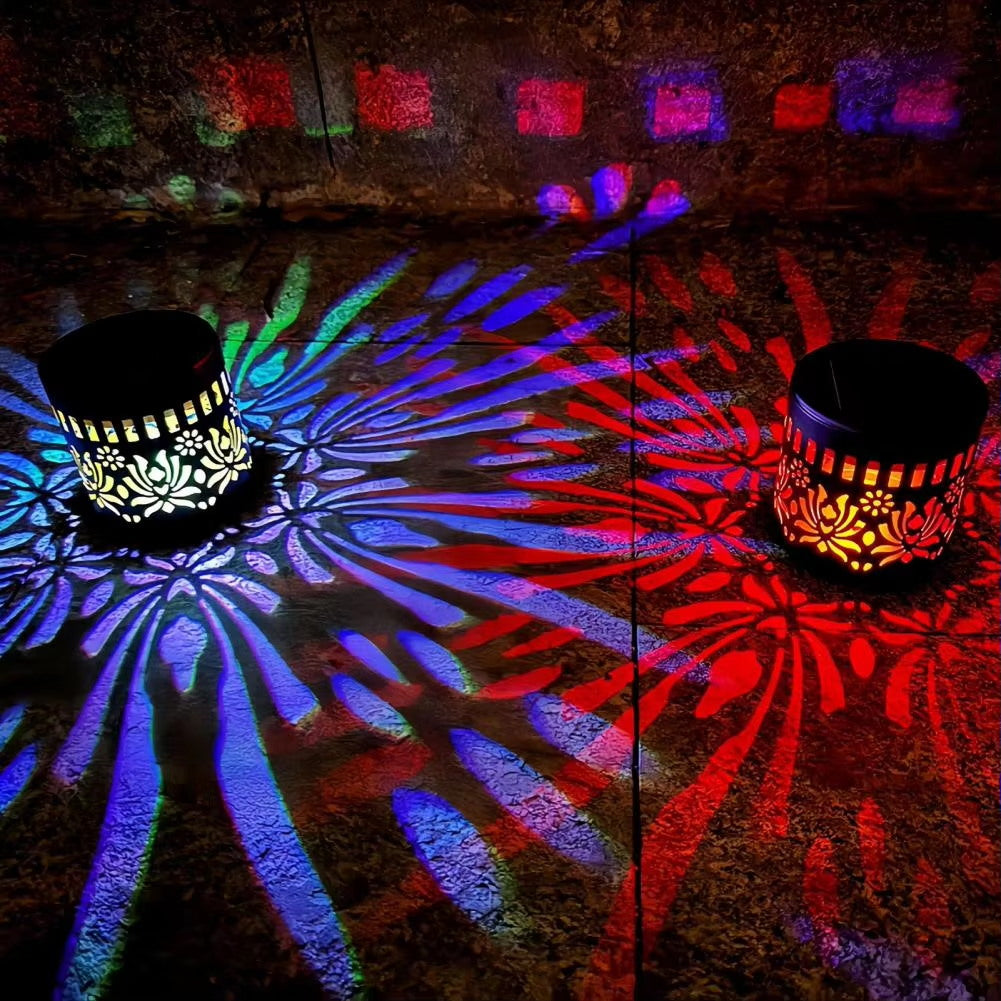📢📢50% OFF !!!⏰Solar-Powered Mandala Projector Light