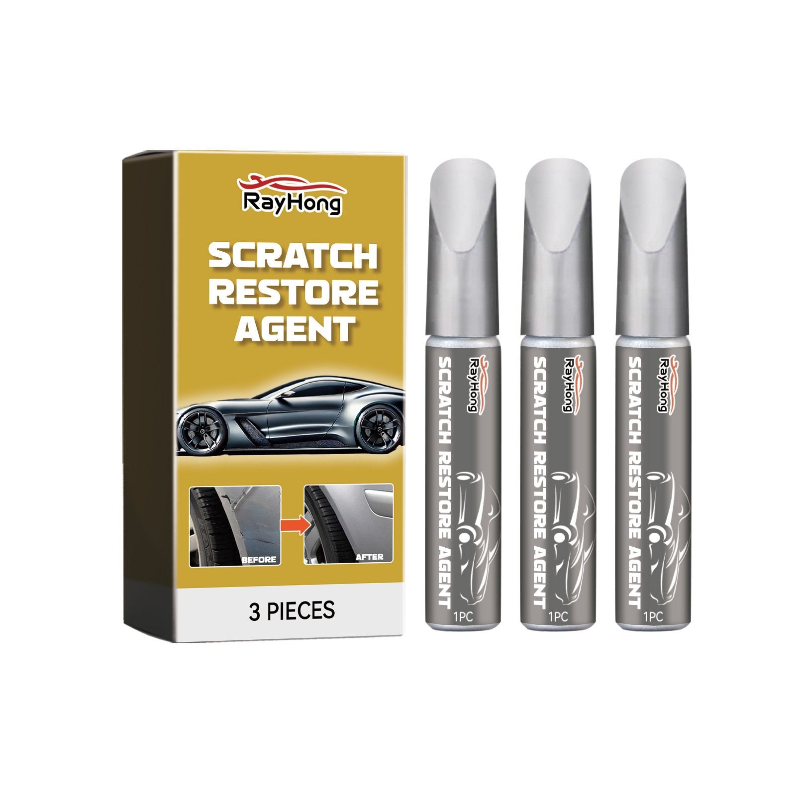 📢📢40% OFF !! ⏰ Magic Car Scratch Repair Pen – Fix Rim Scratches in Minutes – Permanent & No-Drip Formula 🛠️