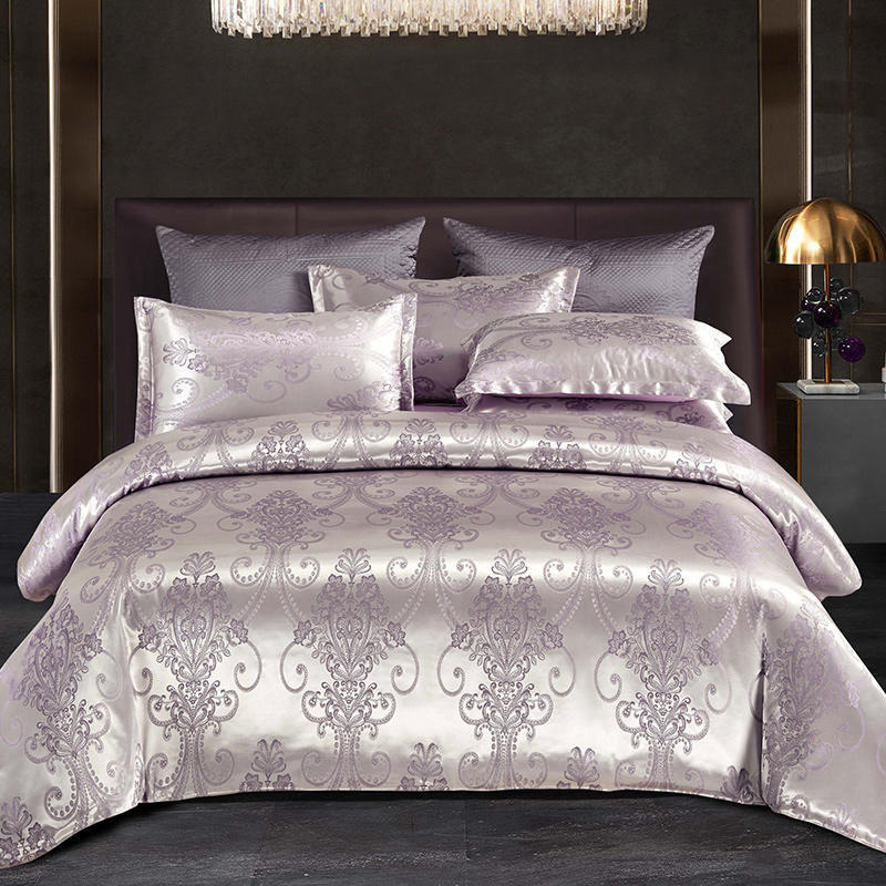 Luxury Satin Jacquard Bedding 4-piece-Set
