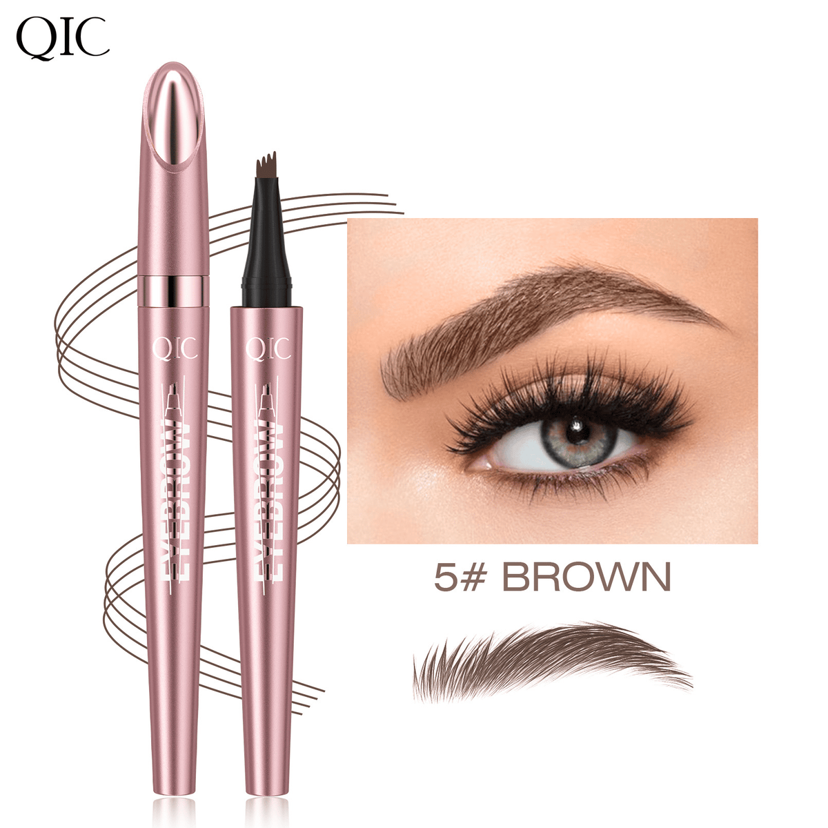⏰LAST DAY - BUY 1 GET 1 FREE!!💝Waterproof Micro-Fork Eyebrow Pencil