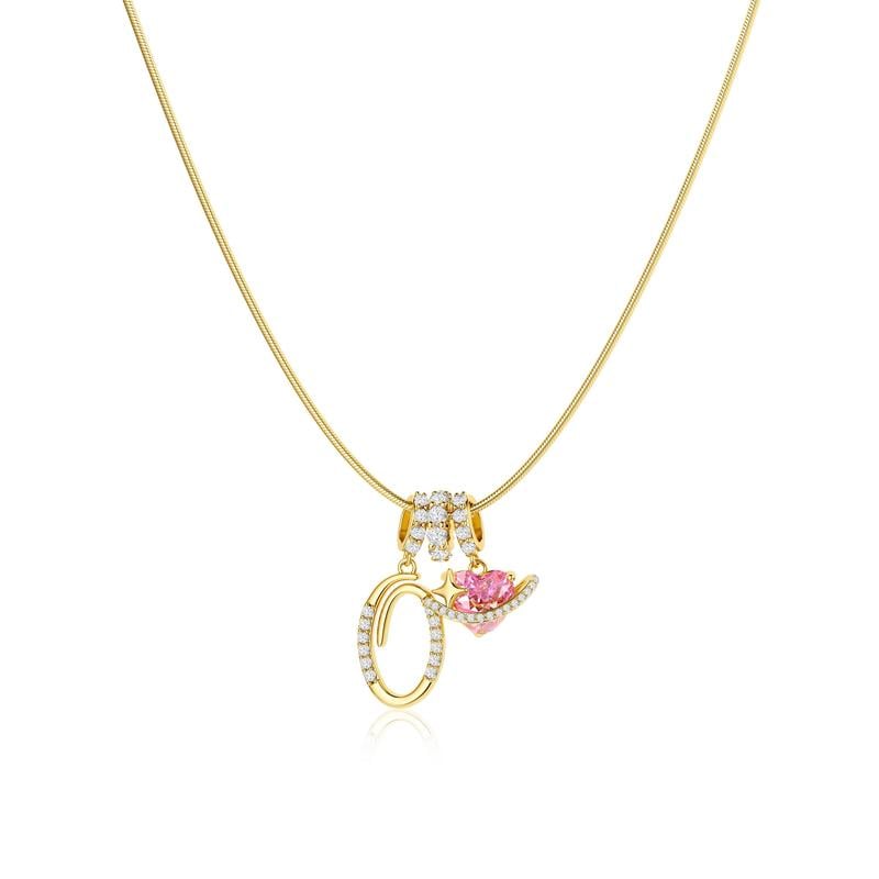 💖Last Day Huge Discount✨3-Layering Initial A-Z Letter Pendant Necklaces🎀