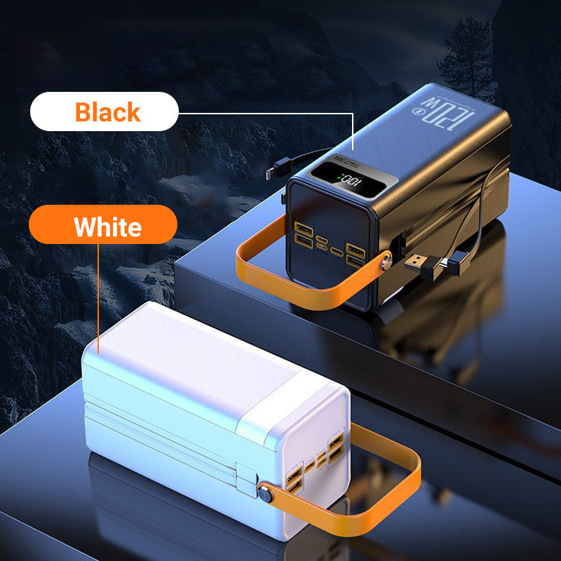 ⛺Outdoor Portable Fast Charging Power Bank with LED Light