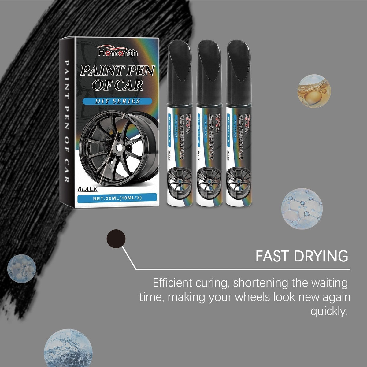 📢📢40% OFF !! ⏰ Magic Car Scratch Repair Pen – Fix Rim Scratches in Minutes – Permanent & No-Drip Formula 🛠️
