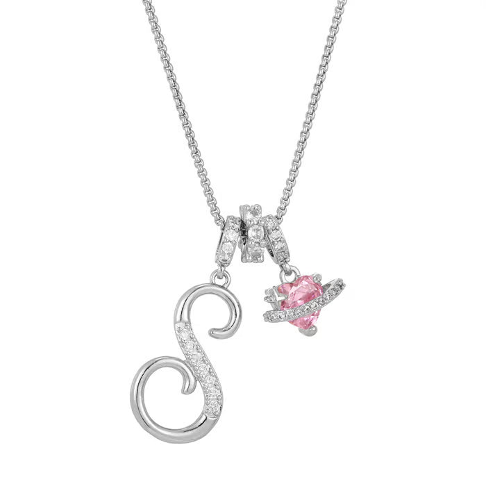 💖Last Day Huge Discount✨3-Layering Initial A-Z Letter Pendant Necklaces🎀