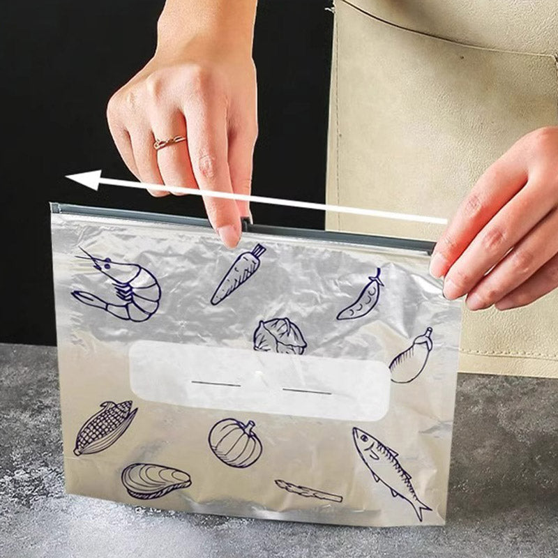 📢60% OFF NOW!!!🔥🍗 Reusable Aluminum Foil Sealable Storage Bags🥦