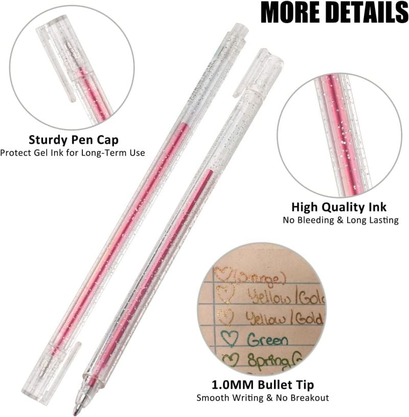 🎅Christmas Special Deals £6.99!!⚡50K+ SOLD!🎁Glitter Gel Pen Set