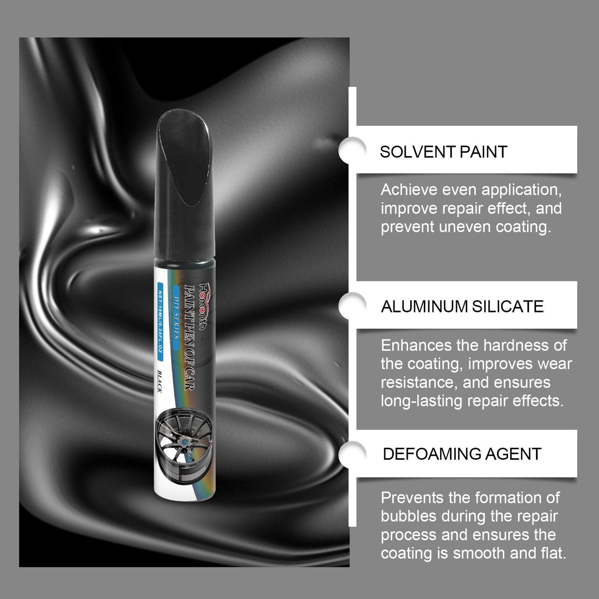 📢📢40% OFF !! ⏰ Magic Car Scratch Repair Pen – Fix Rim Scratches in Minutes – Permanent & No-Drip Formula 🛠️