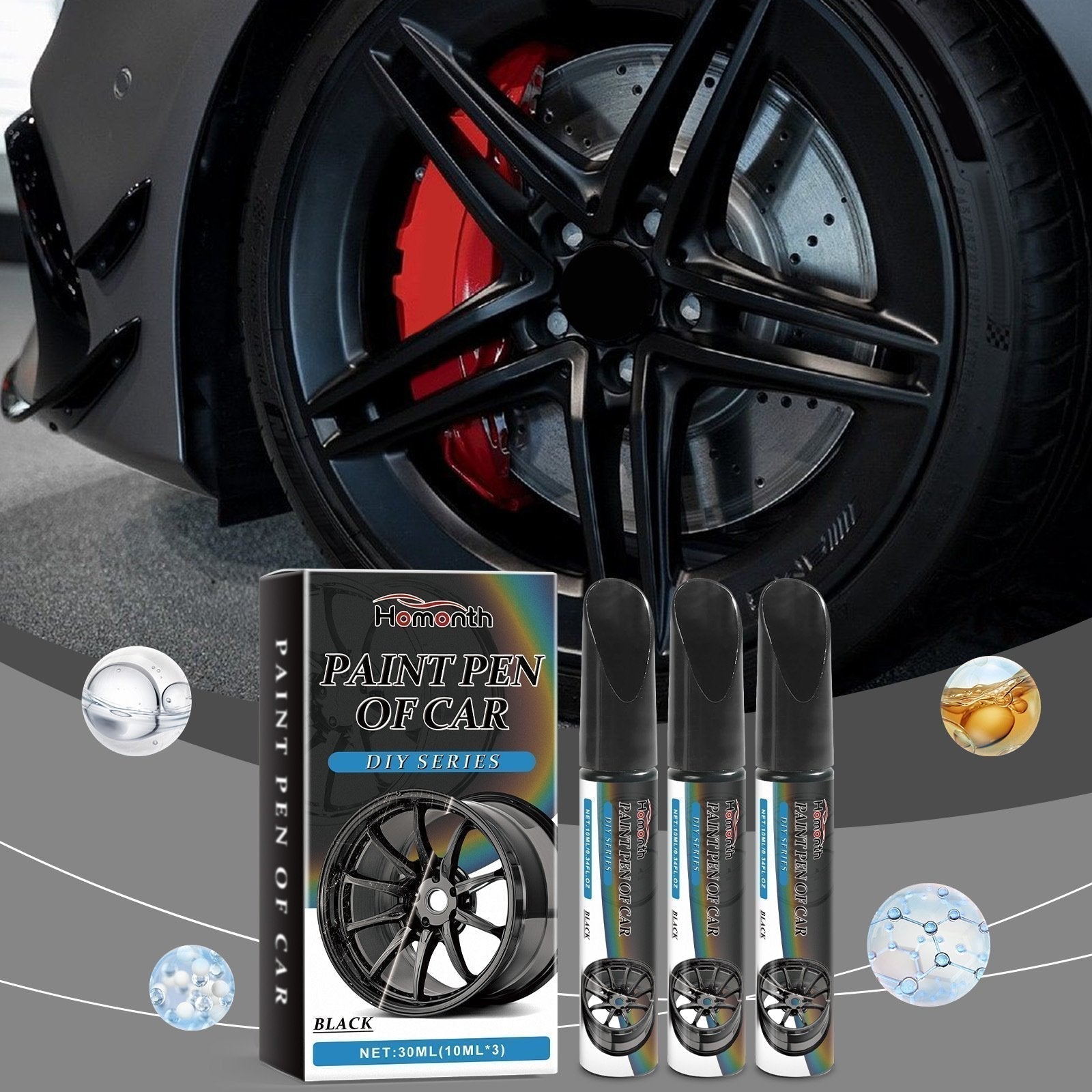 📢📢40% OFF !! ⏰ Magic Car Scratch Repair Pen – Fix Rim Scratches in Minutes – Permanent & No-Drip Formula 🛠️