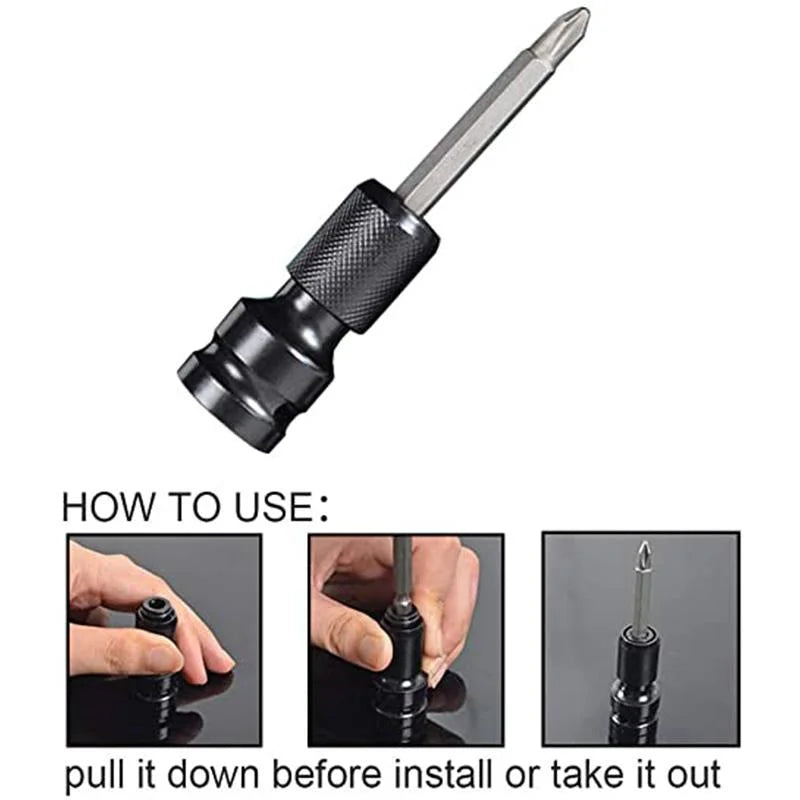 📢📢BUY 1 GET 1 FREE !! ⏰ 1/4" Hex Shank Socket Converter