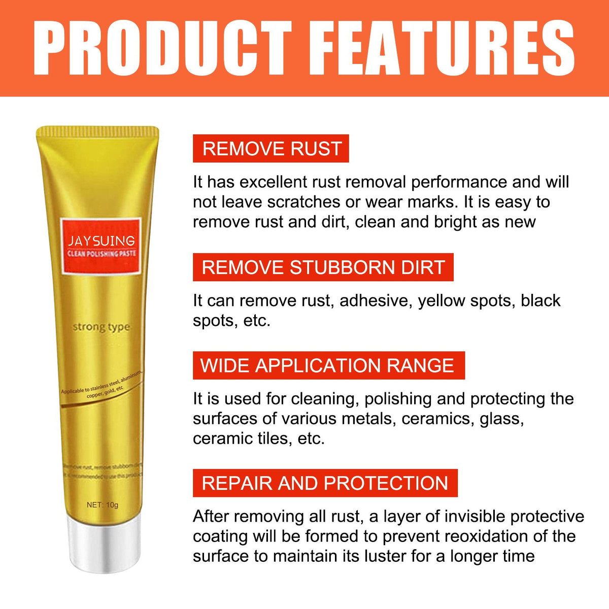 🔥BUY 5 GET 5 FREE🔥New Ultimate Metal Polishing Cream