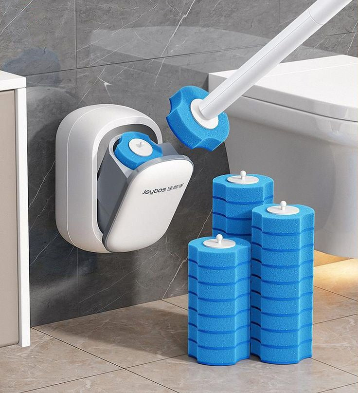 Disposable Toilet Brush Wall-mounted Toilet Cleaner Replacement Head Cleaning Tool Toilet Brush WC Kit Bathroom Accessories