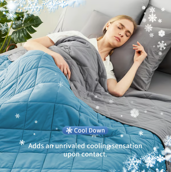 📢📢40% OFF !! ⏰Breathable Printed Washable Summer Cooling Comforter💤