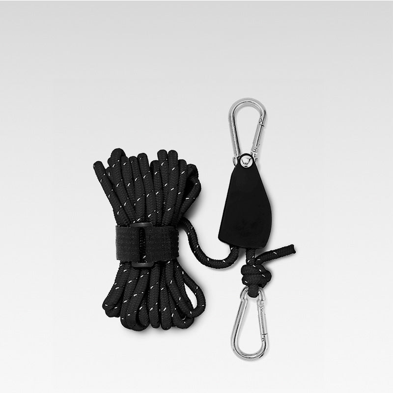 🔥Portable Adjustable Fix Camping Rope🌳