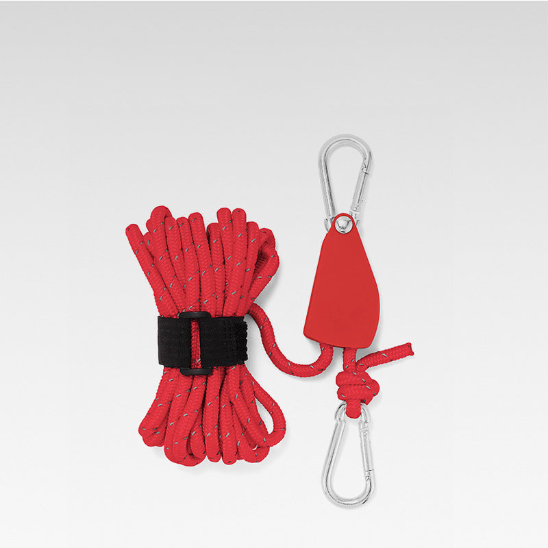 🔥Portable Adjustable Fix Camping Rope🌳