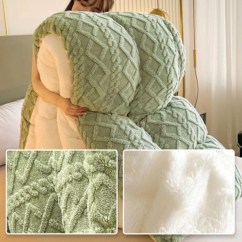 Thickened Super Soft Warm Plush Winter Quilt