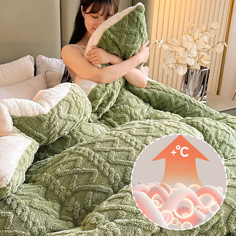 Thickened Super Soft Warm Plush Winter Quilt