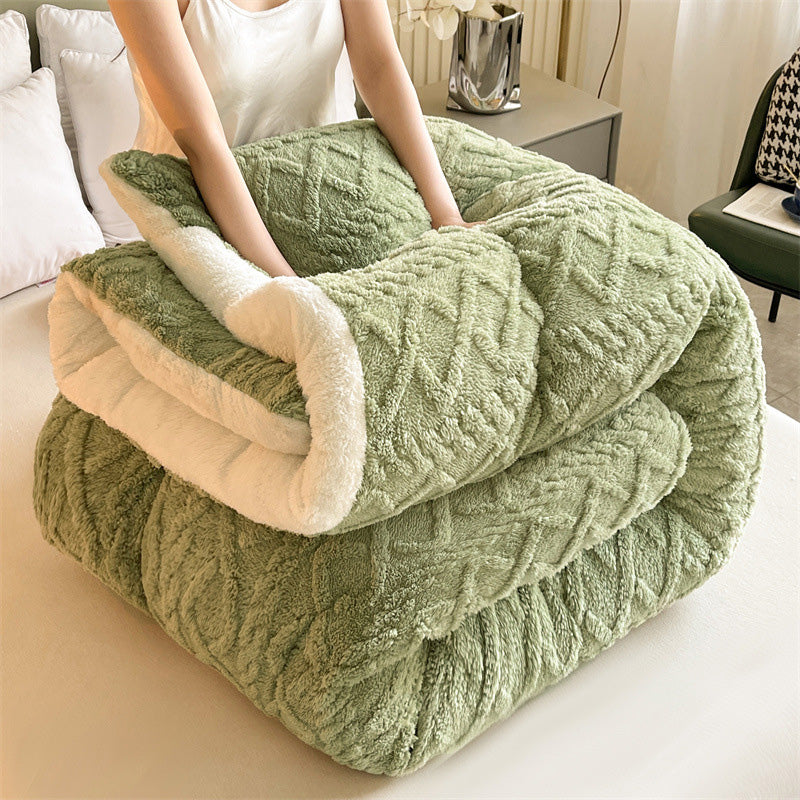 Thickened Super Soft Warm Plush Winter Quilt