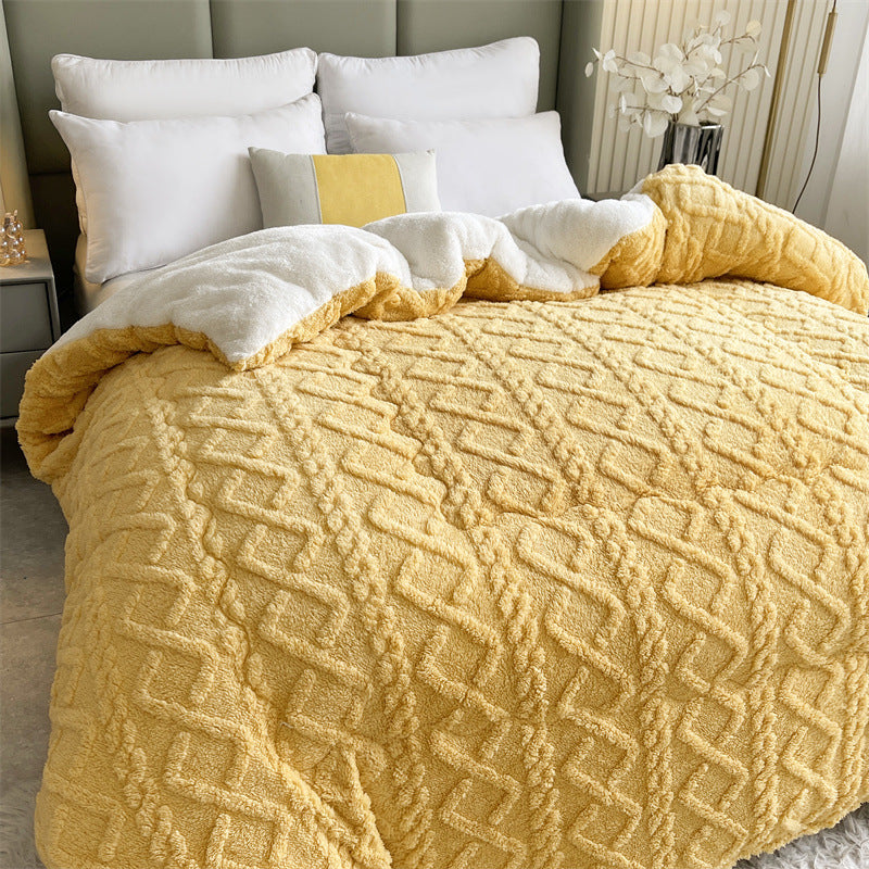 Thickened Super Soft Warm Plush Winter Quilt
