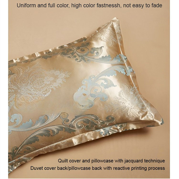 Luxury Satin Jacquard Bedding 4-piece-Set