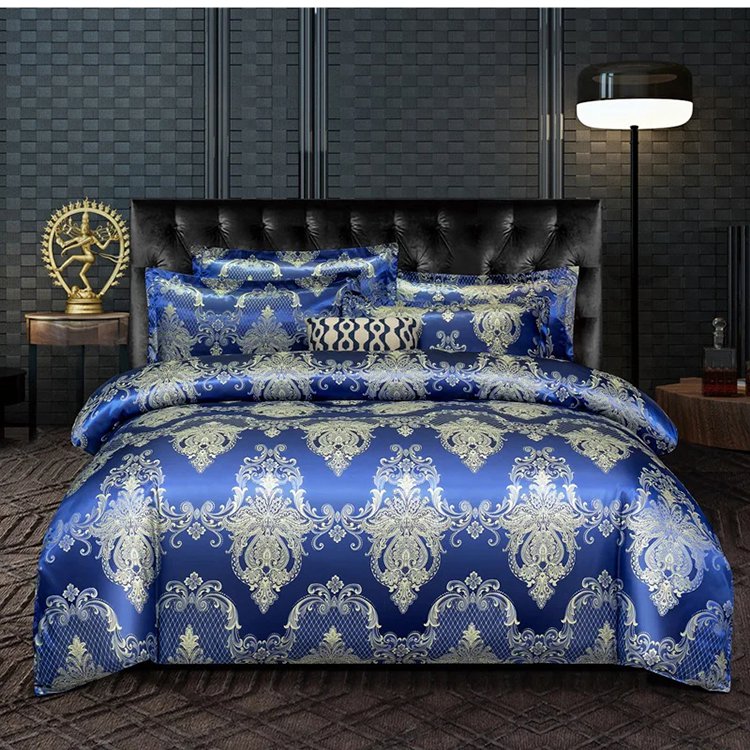 Luxury Satin Jacquard Bedding 4-piece-Set