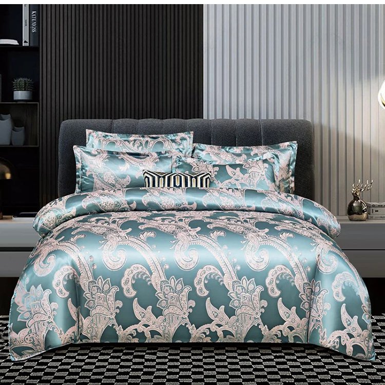 Luxury Satin Jacquard Bedding 4-piece-Set
