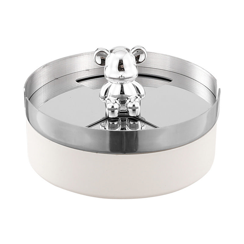 Stainless Steel Rotating Ashtray