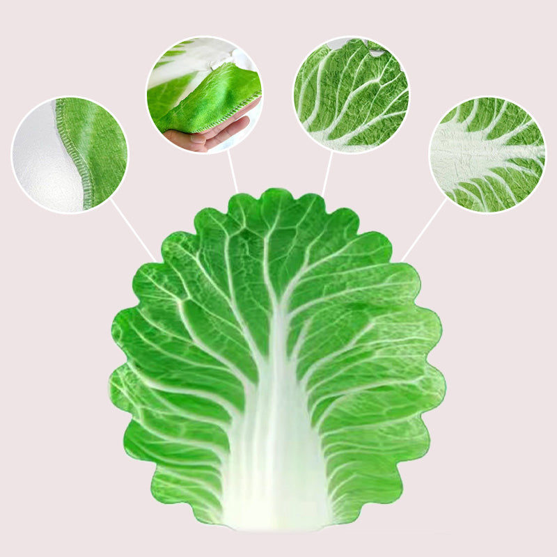[Interesting Gift] Baby Swaddle Cabbage Blanket