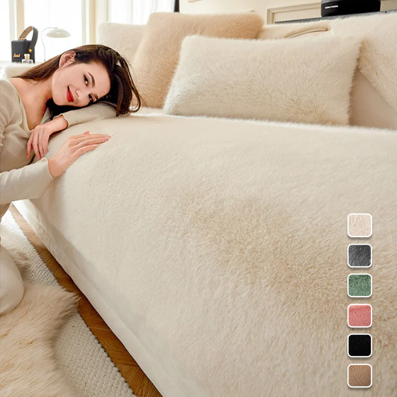 🔥Free Shipping🔥 Luxurious Faux Mink Fur Sofa Cushion