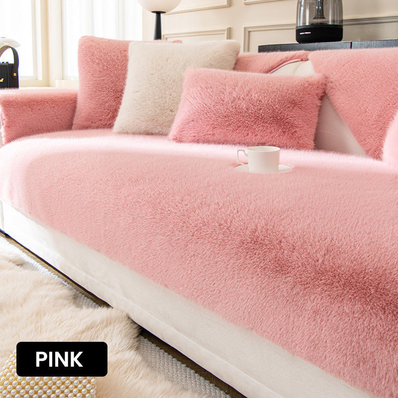 🔥Free Shipping🔥 Luxurious Faux Mink Fur Sofa Cushion