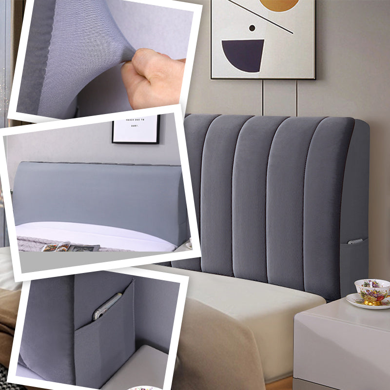 Stretch Headboard Slipcover Dust Protector Cover